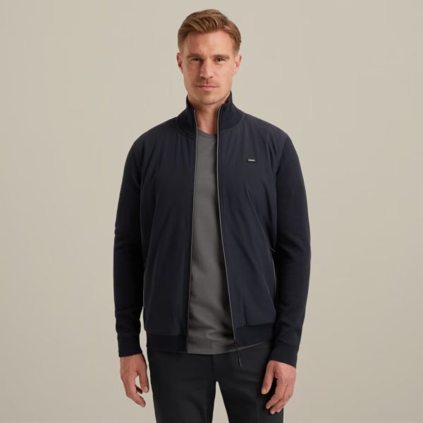 VANGUARD VEST, COTTON MODAL ZIP VEST - Afbeelding 2