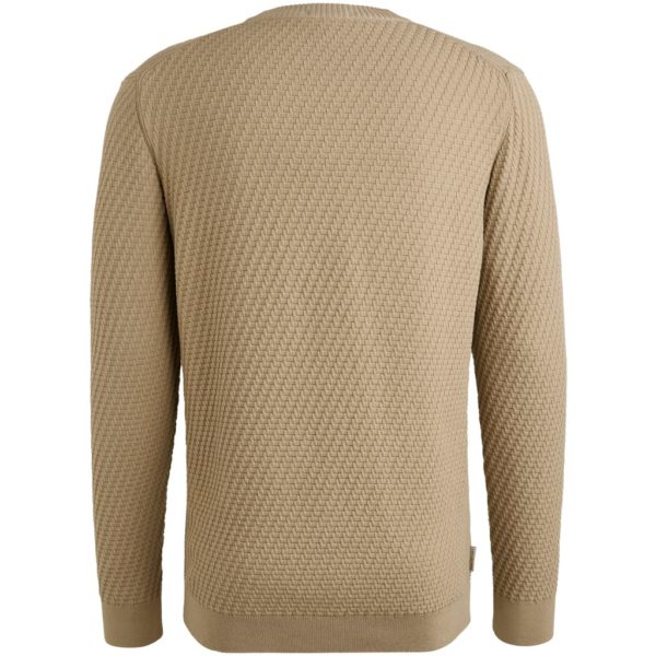 CAST IRON KNITWEAR, REGULAR FIT COTTON STRETCH STRUCTURE - Afbeelding 2