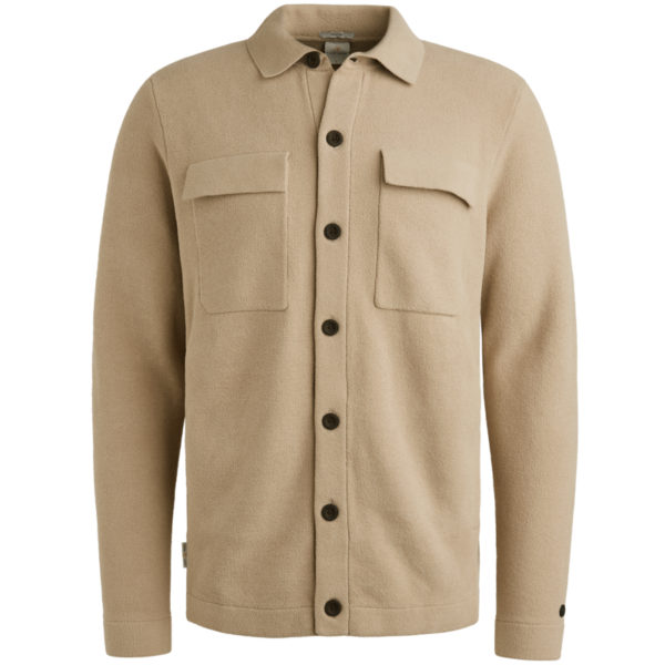 CAST IRON VEST, BUTTON JACKET SOFT BLEND