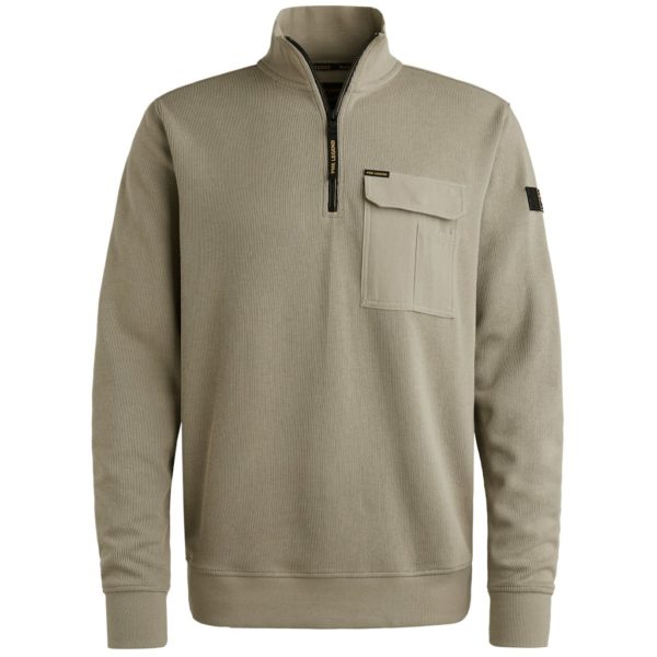 PME-Legend SWEATER, FLAT KNIT LOOK JERSEY