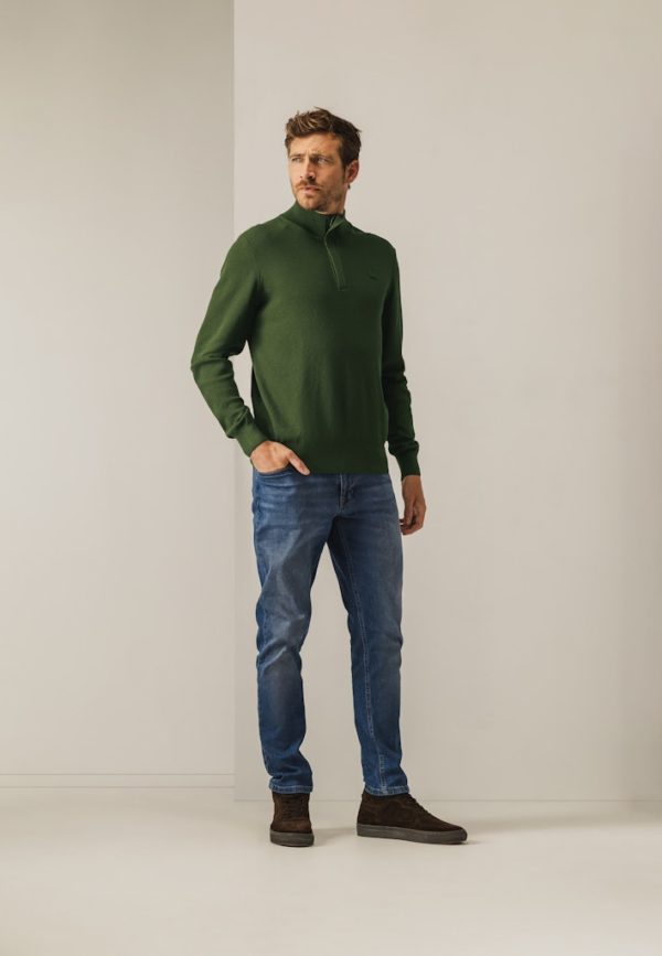 STATE OF ART KNITWEAR, PULLOVER SPORT ZIP - Afbeelding 6