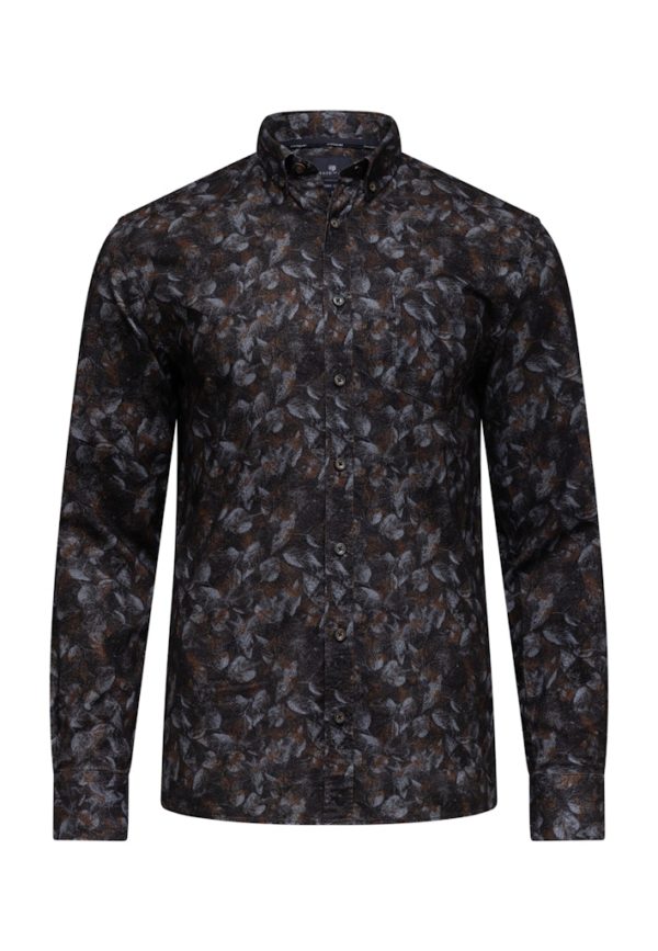 STATE OF ART SHIRT, LONGSLEEVE PRINT FINE