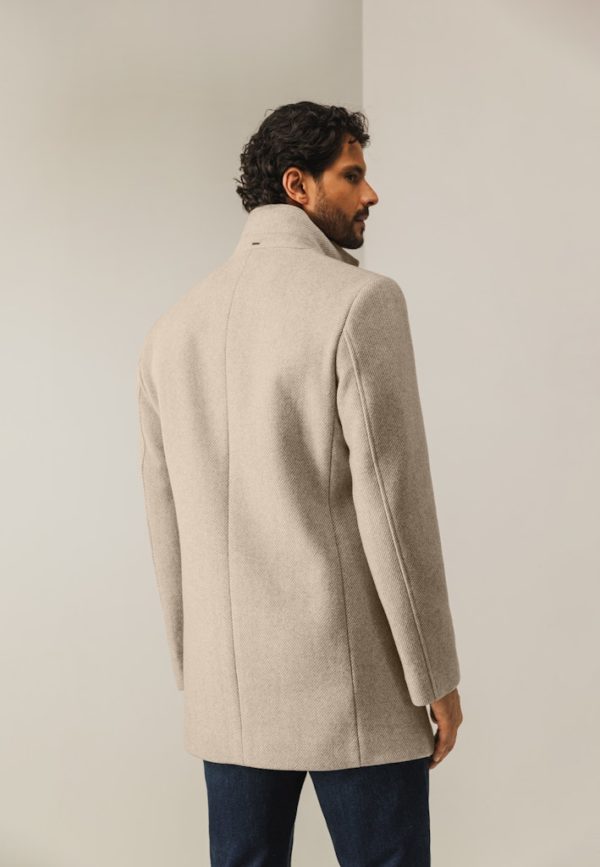 STATE OF ART JACK, WOOL PLAIN JACKET - Afbeelding 2