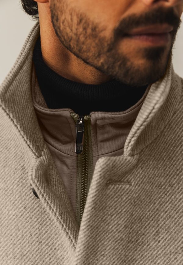 STATE OF ART JACK, WOOL PLAIN JACKET - Afbeelding 8