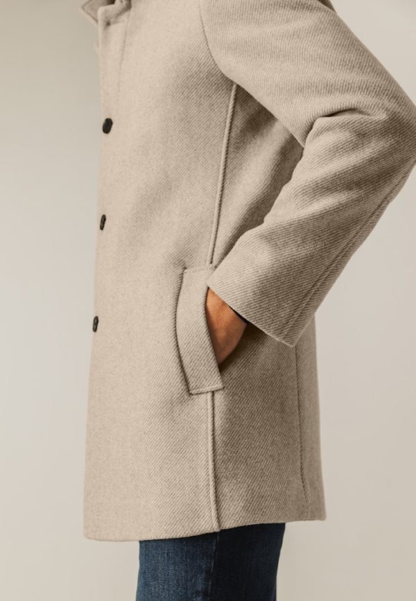 STATE OF ART JACK, WOOL PLAIN JACKET - Afbeelding 7