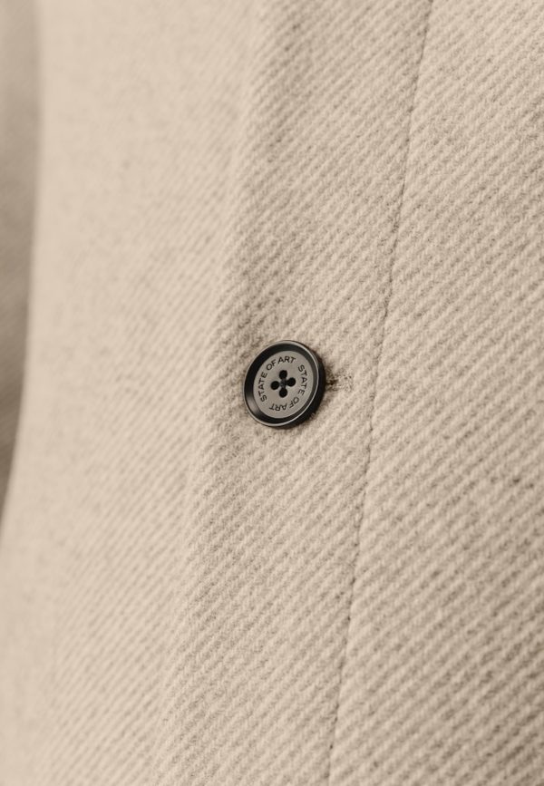 STATE OF ART JACK, WOOL PLAIN JACKET - Afbeelding 4