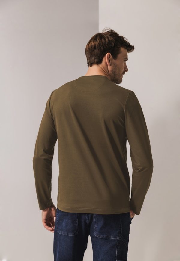 STATE OF ART T-SHIRT, SHIRT CREW NECK LS - Afbeelding 4
