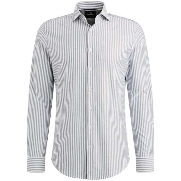 VANGUARD SHIRT, OXFORD JERSEY STRIPE