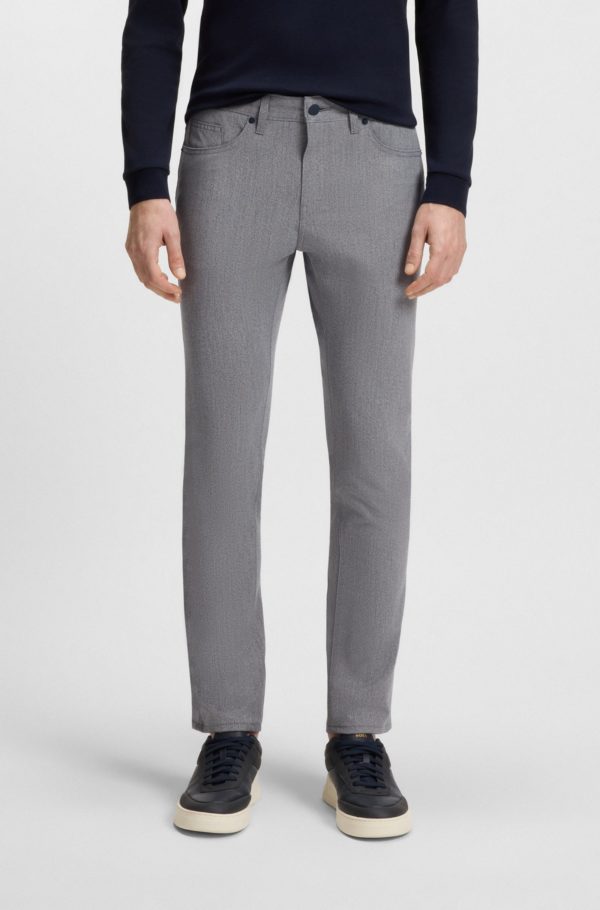 HUGO BOSS BLACK PANTS, P-DELAWARE