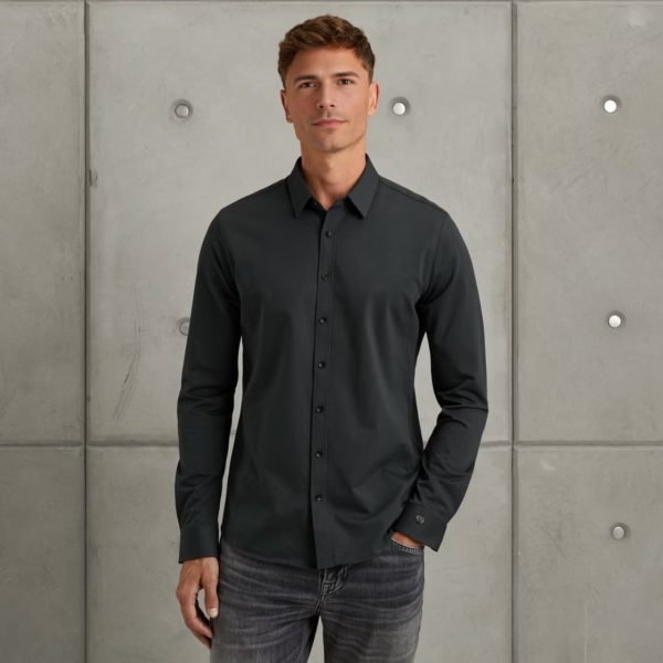CAST IRON SHIRT, TWILL JERSEY SHIRT