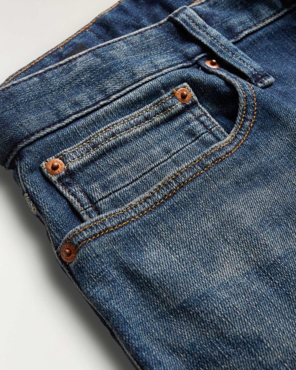 DENHAM JEANS, RIDGE AUTHENTIC WORN DARK - Afbeelding 6