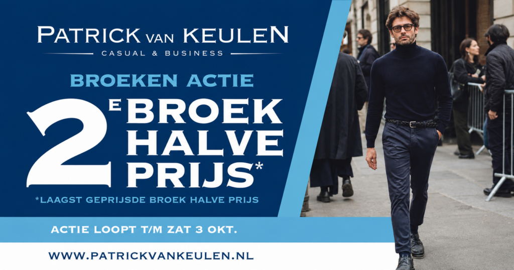 Broekenactie bij Patrick van Keulen