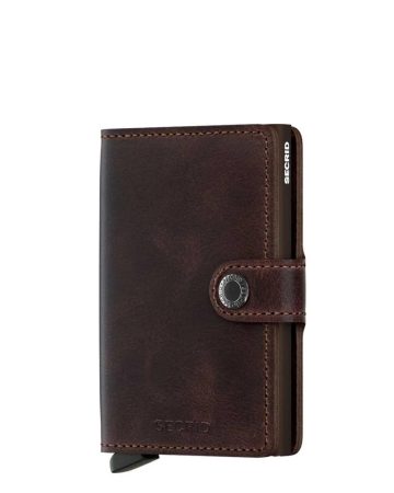 secrid miniwallet VINTAGE CHOCOLATE